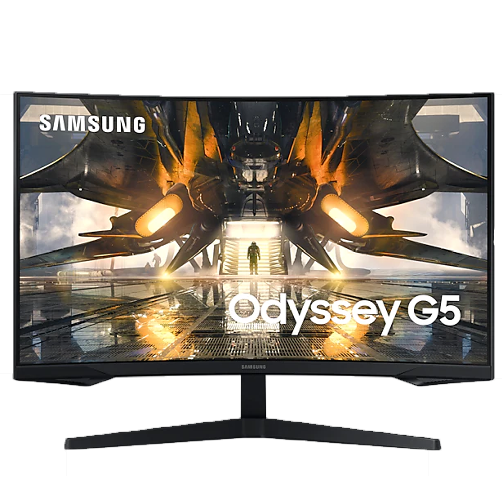 Imagen de MONITOR 32 LED SAMSUNG LS32AG550ELX CURVO GAMER 165HZ