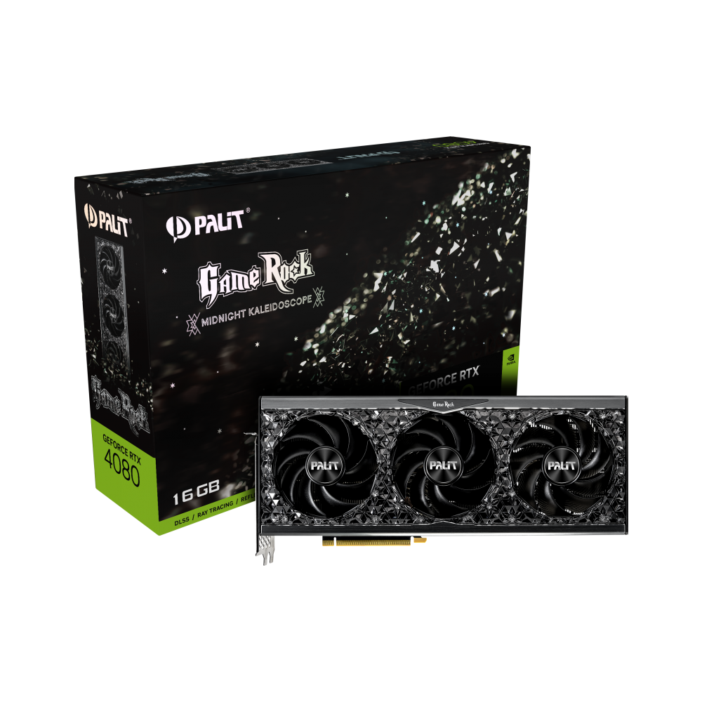 Imagen de PLACA DE VIDEO PALIT NVIDIA GEFORCE RTX 4080 GAMEROCK 16GB GDDR6X