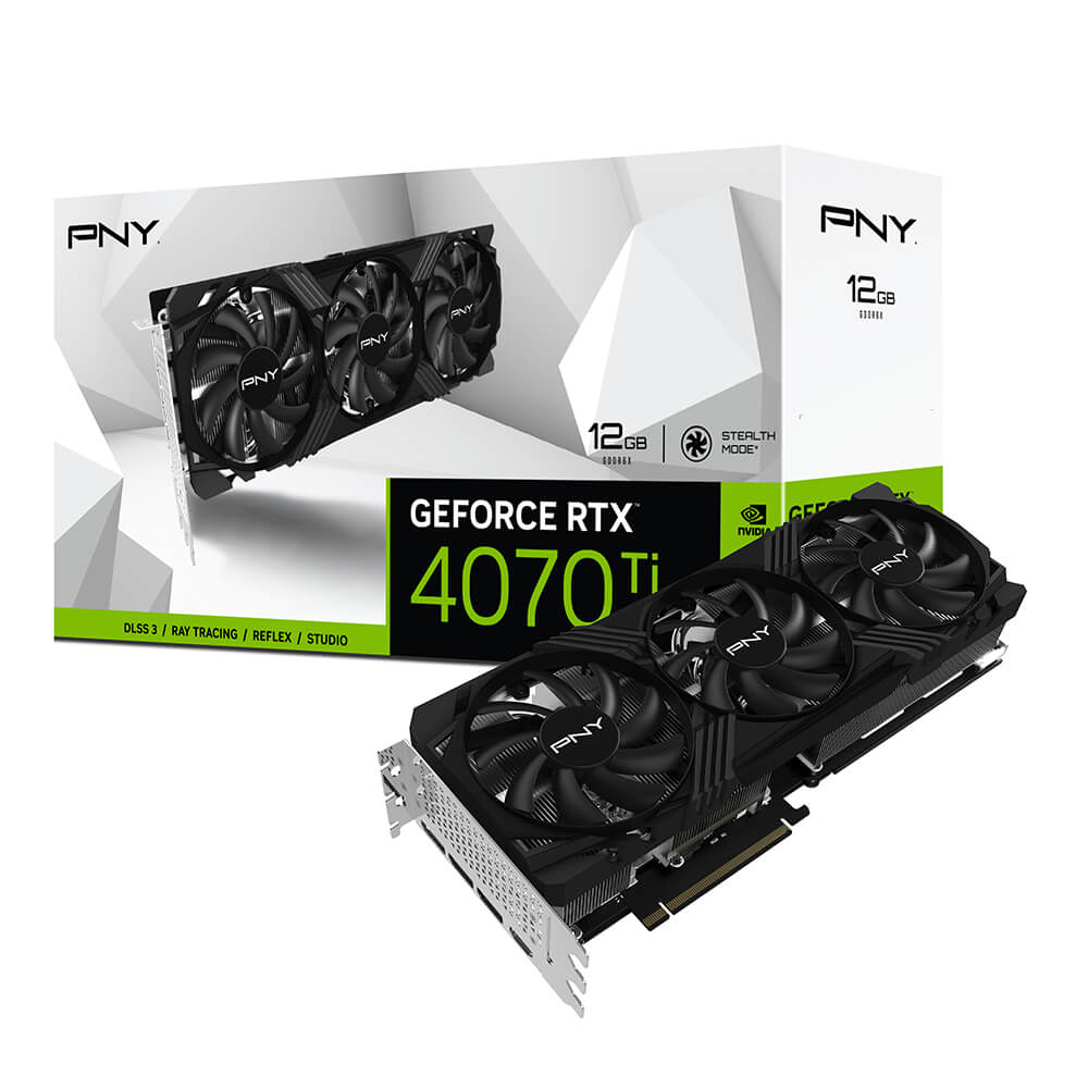 Imagen de PLACA DE VIDEO PNY NVIDIA GEFORCE RTX 4070TI VERTO 12GB GDDR6X