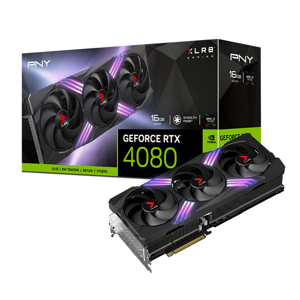 Imagen de PLACA DE VIDEO PNY NVIDIA GEFORCE RTX 4080 XLR8 GAMING VERTO EPIC X 16GB GDDR6X