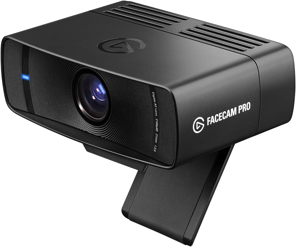 Imagen de Cámara web Elgato Facecam Pro True 4K60 Ultra HD para transmisión en vivo