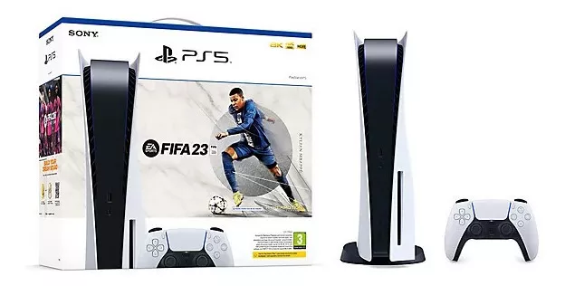 Imagen de Consola PS5 Playstation 5 Slim 1 TB + FIFA 24 + Joystick Extra	