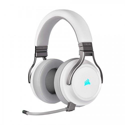 Imagen de AURICULARES CORSAIR GAMING VIRTUOSO WIRELESS RGB WHITE