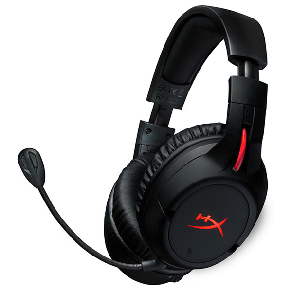 Imagen de AURICULARES HP HYPERX CLOUD FLIGHT WIRELESS PC PS4 BLACK/RED