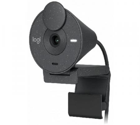 Imagen de Webcam Logitech Brio 300 Graphite 1080p