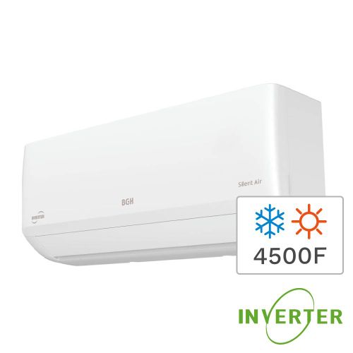 Imagen de Aire Acondicionado Split Frío/Calor BGH Silent Air Inverter 4500F 5300W BSI53WCGT