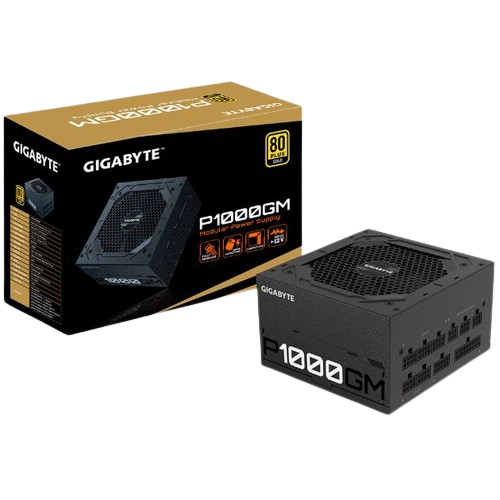 Imagen de FUENTE 1000W GIGABYTE P1000GM 80 PLUS GOLD MODULAR