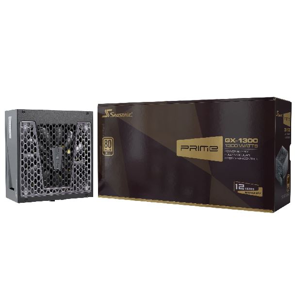 Imagen de FUENTE 1300W SEASONIC GX-1300 FULL MODULAR 80 PLUS GOLD