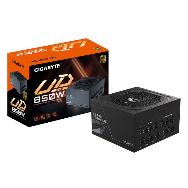 Imagen de FUENTE 850W GIGABYTE GP-UD850GM PG5 80 PLUS GOLD