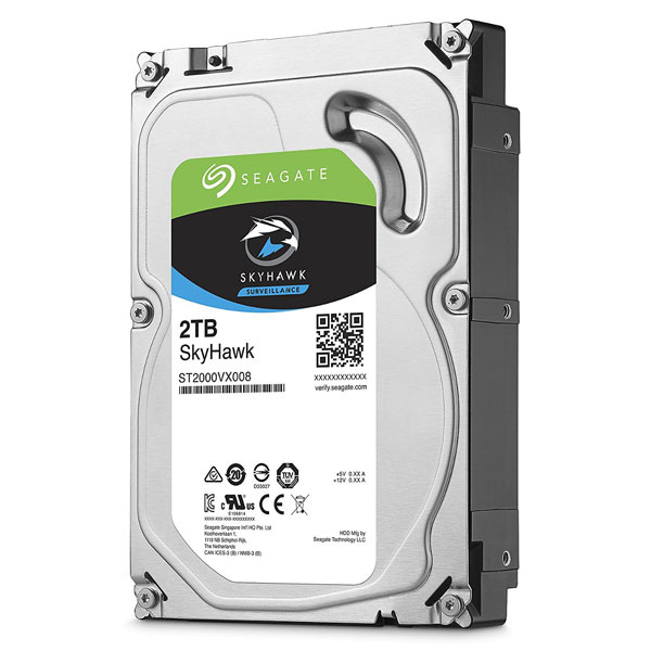 Imagen de HD HDD 2TB SEAGATE SKYHAWK SATA III 3.5