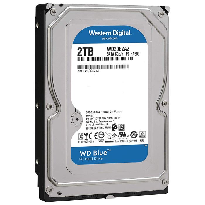 Imagen de HD HDD 2TB WD BLUE SATA III 3.5