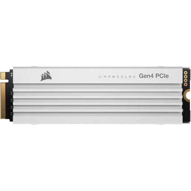 Imagen de HD SSD 1TB CORSAIR MP600 PRO LPX M.2 NVME GEN4 PS5 WHITE