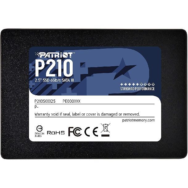 Imagen de HD SSD 1TB PATRIOT P210 SATA III 2.5