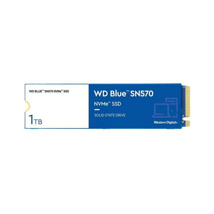 Imagen de HD SSD 1TB WD BLUE SN570 M2 NVME GEN3 3500 MB/S