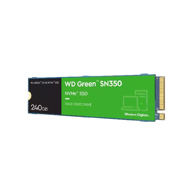 Imagen de HD SSD 240GB WD GREEN SN350 M.2 NVME GEN3 2000 MB/S