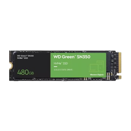 Imagen de HD SSD 480GB WD GREEN SN350 M.2 NVME GEN3 2400 MB/S