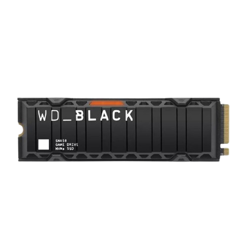 Imagen de HD SSD 500GB WD BLACK SN850 HEATSINK M.2 NVME GEN4 7000MB/S