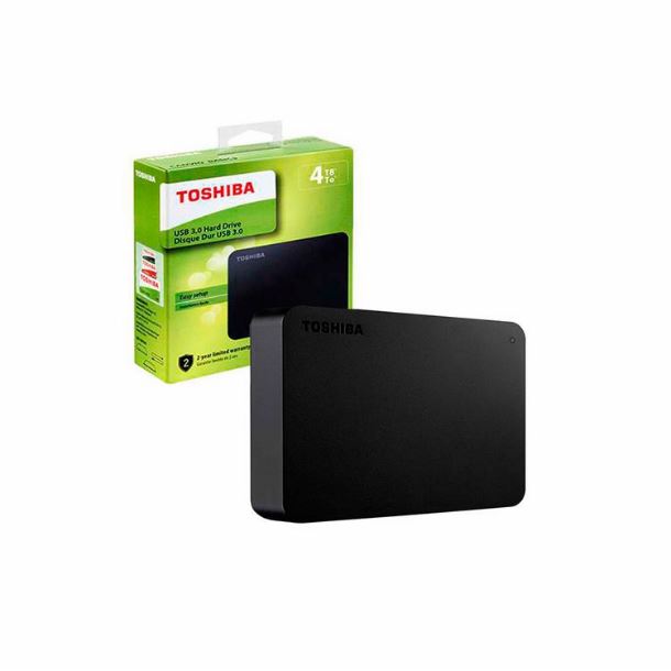 Imagen de HD TOSHIBA EXTERNO CANVIO 4TB BLACK 3.0