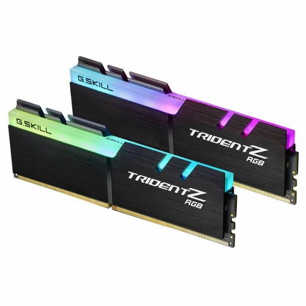 Imagen de MEMORIA 16GB (2X8GB) DDR4 3600 GSKILL TRIDENT Z RGB CL19