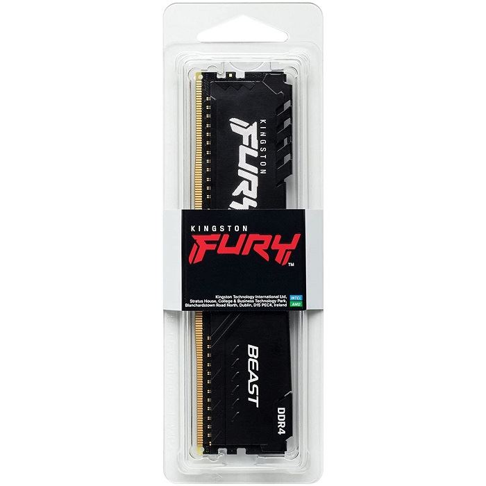 Imagen de MEMORIA 16GB DDR4 3600 KINGSTON FURY BEAST