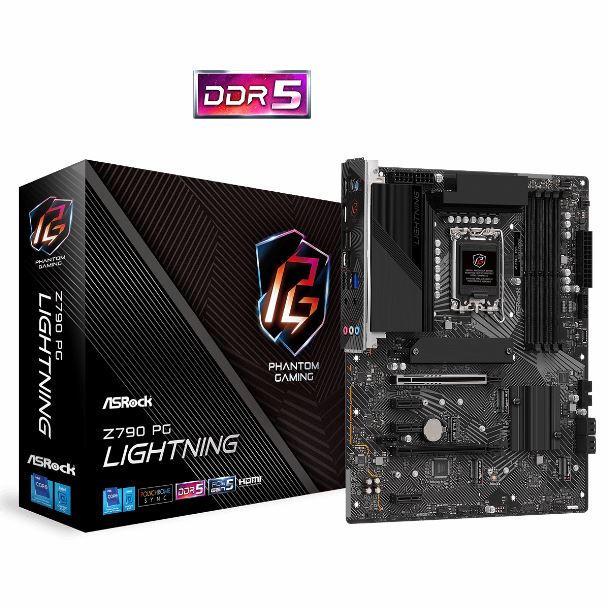 Imagen de MOTHER ASROCK Z790 PHANTOM GAMING LIGHTNING DDR5 S1700