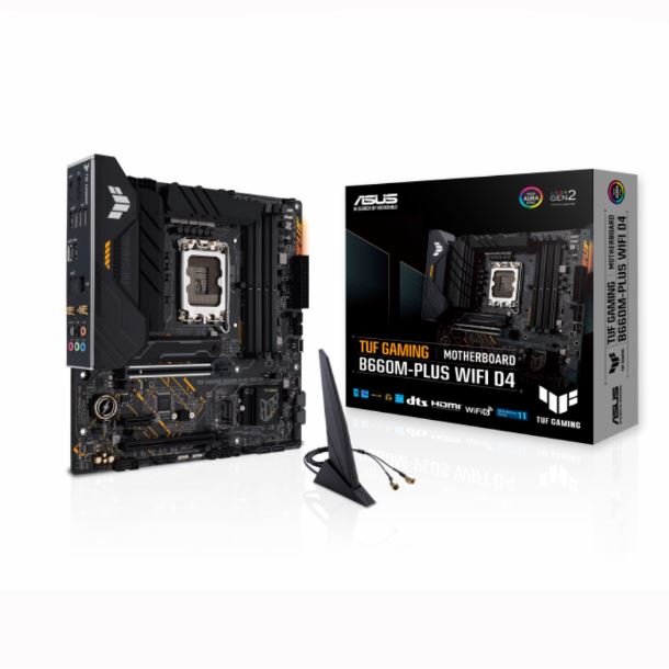 Imagen de MOTHER ASUS B660M-PLUS TUF GAMING WIFI D4 DDR4 S1700