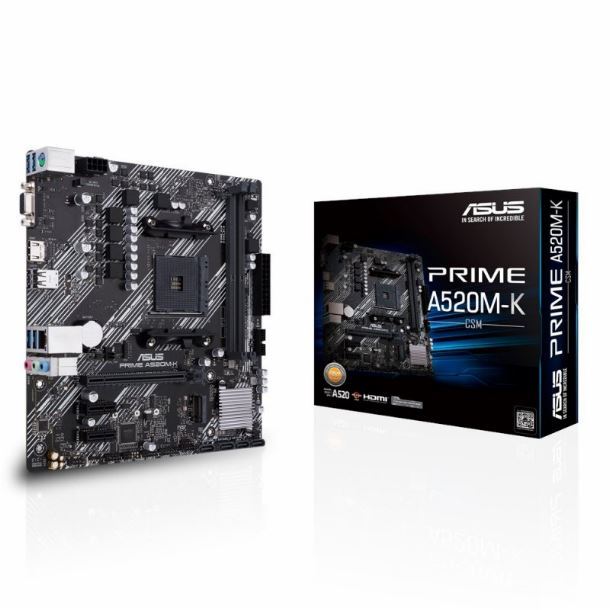 Imagen de MOTHER ASUS PRIME A520M-K AM4