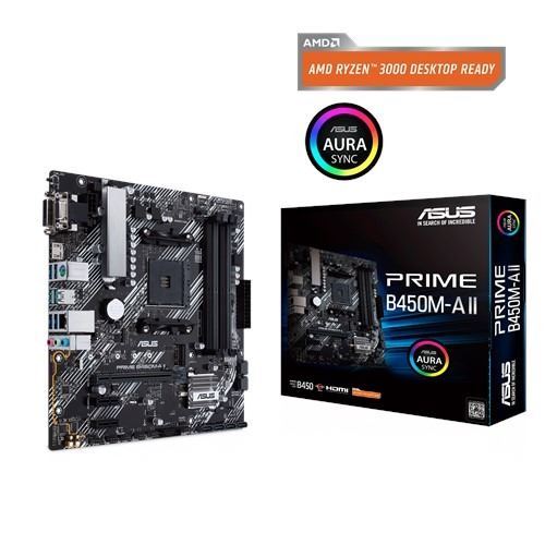 Imagen de MOTHER ASUS PRIME B450M-A II B450