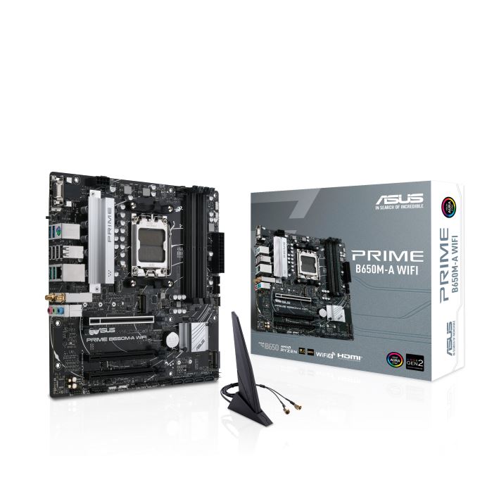 Imagen de MOTHER ASUS PRIME B650M-A WIFI DDR5 AM5 7000