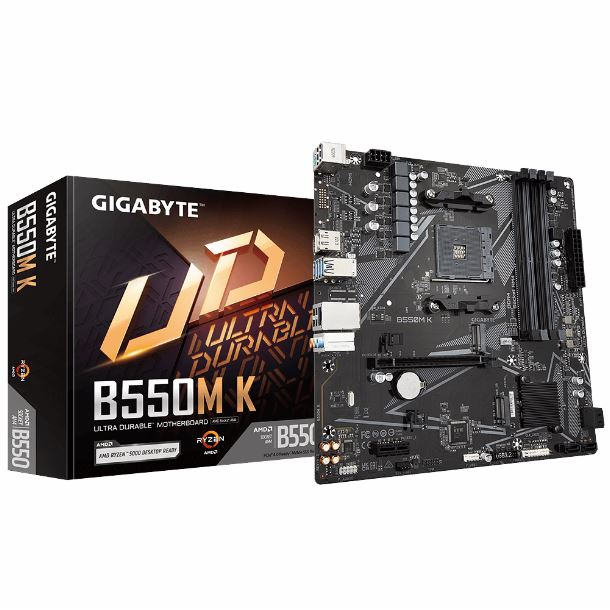 Imagen de MOTHER GIGABYTE B550M K DDR4 AM4