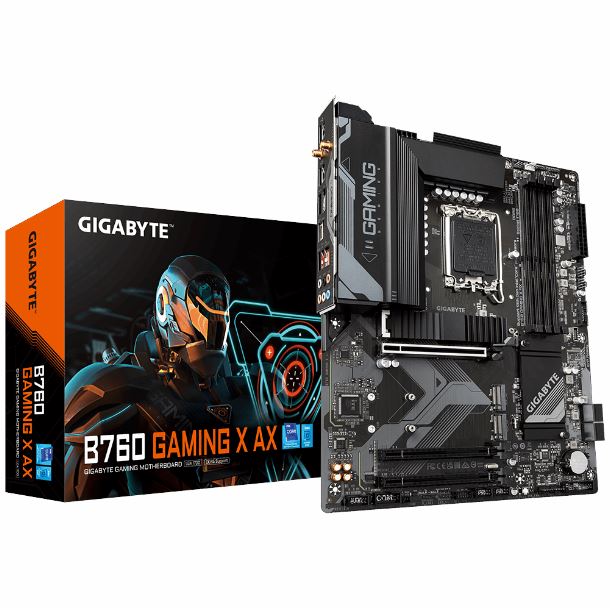 Imagen de MOTHER GIGABYTE B760 GAMING X AX DDR5 S1700