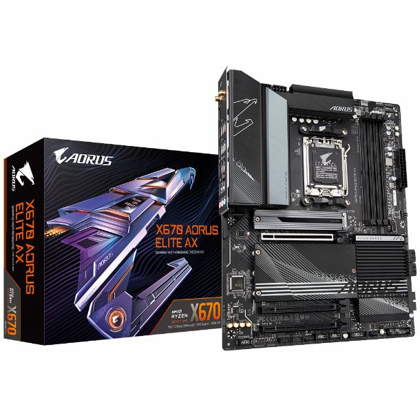 Imagen de MOTHER GIGABYTE X670 AORUS ELITE AX DDR5 AM5