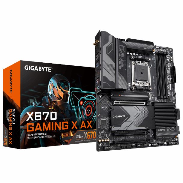 Imagen de MOTHER GIGABYTE X670 GAMING X AX DDR5 AM5