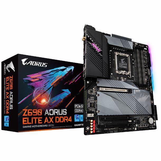 Imagen de MOTHER GIGABYTE Z690 AORUS ELITE AX DDR4 S1700