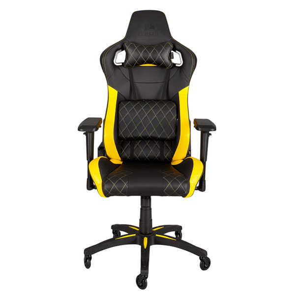 Imagen de SILLA GAMER CORSAIR T1 RACE BLACK/YELLOW