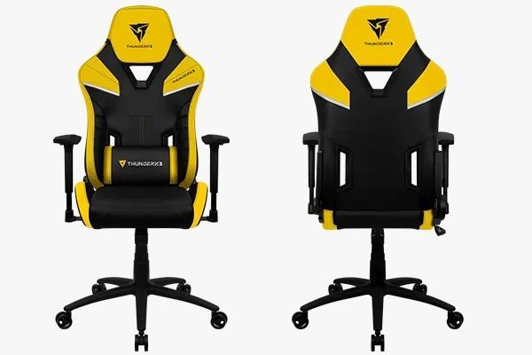 Imagen de SILLA GAMER THUNDERX3 TC5 BUMBLEBEE YELLOW (AEROCOOL)