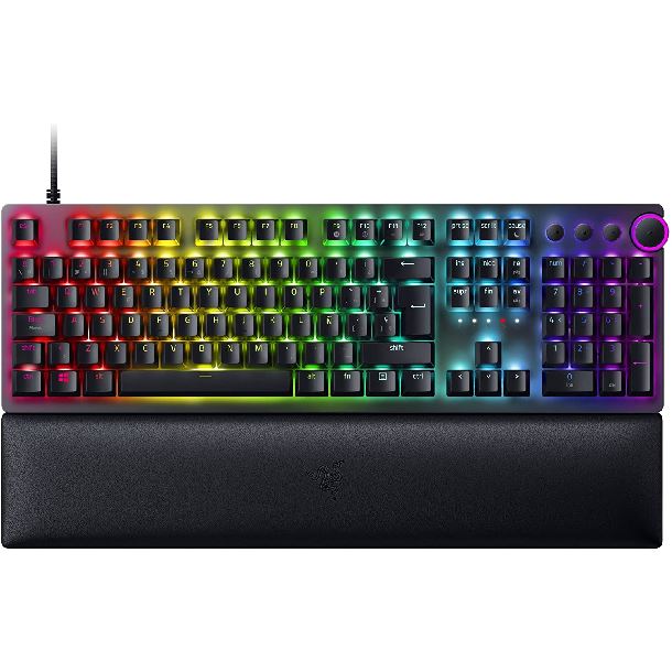 Imagen de TECLADO GAMER RAZER HUNTSMAN V2 ESPAÑOL CLICKY PURPLE SWITCH