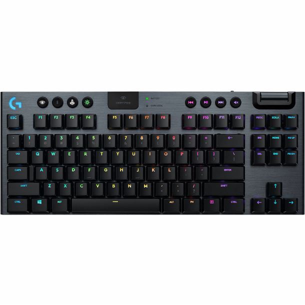 Imagen de TECLADO LOGITECH G915 TKL BLACK MECH RGB WIFI 920-009495