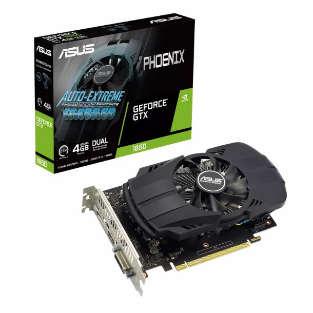 Imagen de VIDEO GEFORCE GTX 1650 4GB ASUS PHOENIX EVO