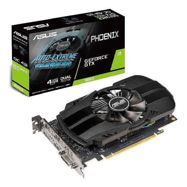 Imagen de VIDEO GEFORCE GTX 1650 4GB ASUS PHOENIX OC