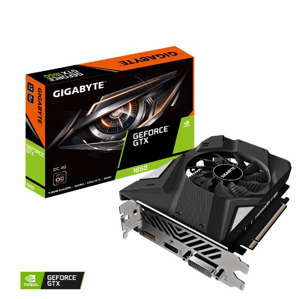 Imagen de VIDEO GEFORCE GTX 1650 4GB GIGABYTE OC SINGLE FAN