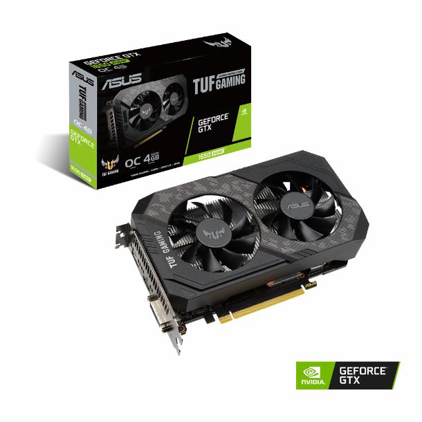 Imagen de VIDEO GEFORCE GTX 1650 SUPER 4GB ASUS TUF GAMING OC EDITION