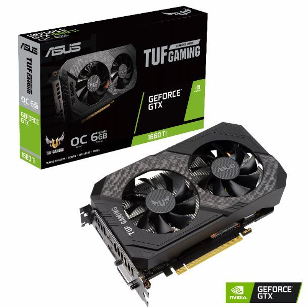 Imagen de VIDEO GEFORCE GTX 1660 TI 6GB ASUS TUF GAMING EVO OC