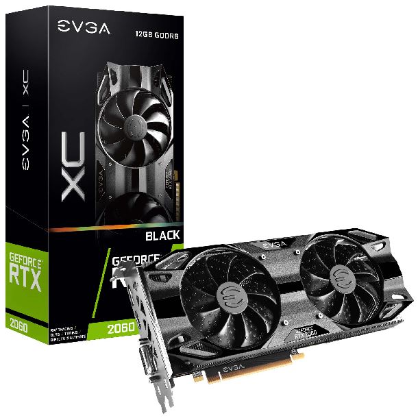 Imagen de VIDEO GEFORCE RTX 2060 12GB EVGA XC GAMING DUAL FAN