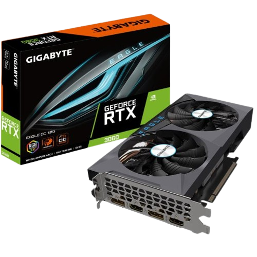 Imagen de VIDEO GEFORCE RTX 3060 12GB GIGABYTE EAGLE