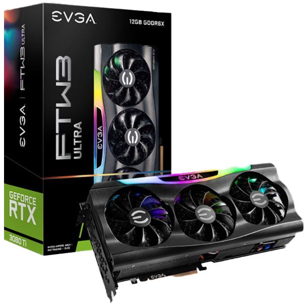 Imagen de VIDEO GEFORCE RTX 3080 TI 12GB EVGA FTW3 ULTRA ARGB