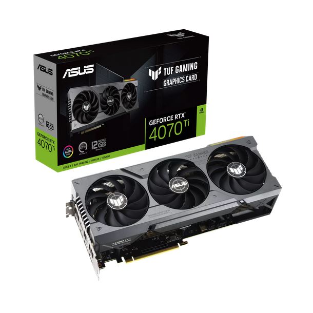 Imagen de VIDEO GEFORCE RTX 4070 TI 12GB ASUS TUF GAMING