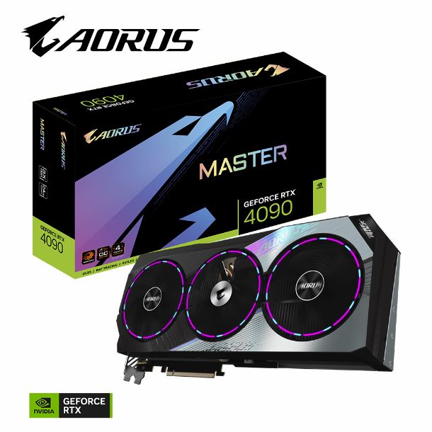 Imagen de VIDEO GEFORCE RTX 4090 24GB GIGABYTE AORUS MASTER