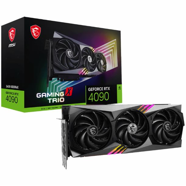 Imagen de VIDEO GEFORCE RTX 4090 24GB MSI GAMING X TRIO