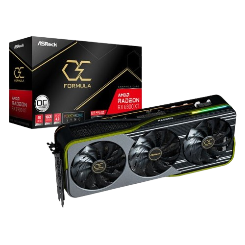 Imagen de VIDEO RADEON RX 6900 XT ASROCK OC FORMULA 16GB DDR6